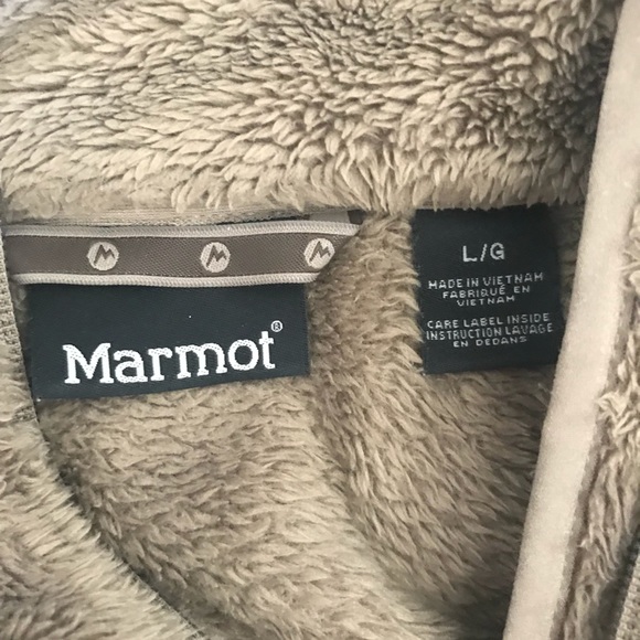 Marmot Polartec Fuzzy Fleece Coat L - Picture 4 of 4